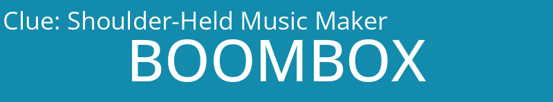 Shoulder-Held Music Maker