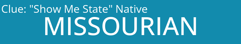 "Show Me State" Native