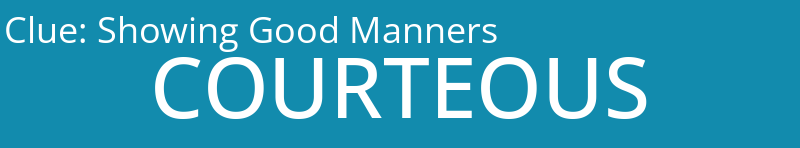 Showing Good Manners