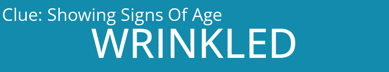 Showing Signs Of Age