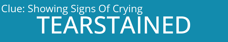 Showing Signs Of Crying