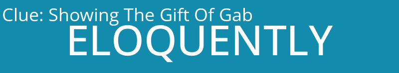 Showing The Gift Of Gab