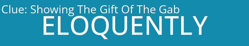 Showing The Gift Of The Gab