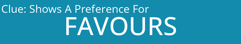 Shows A Preference For