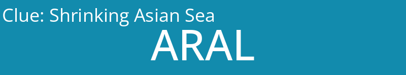 Shrinking Asian Sea