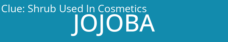 Shrub Used In Cosmetics