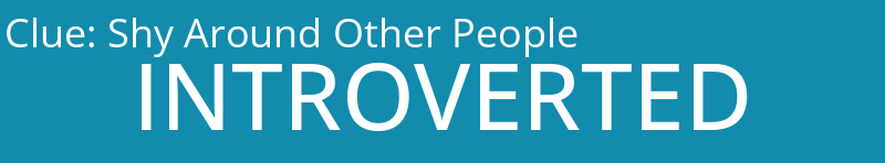 Shy Around Other People