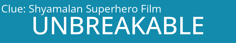 Shyamalan Superhero Film