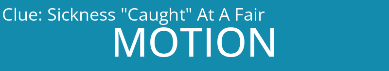 Sickness "Caught" At A Fair