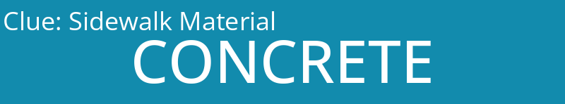 Sidewalk Material