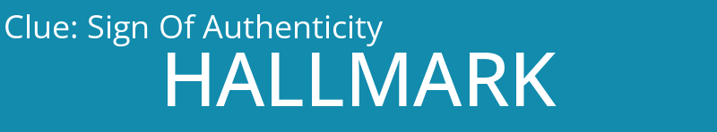 Sign Of Authenticity