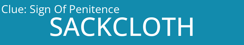 Sign Of Penitence