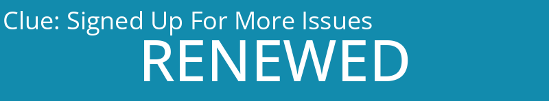 Signed Up For More Issues
