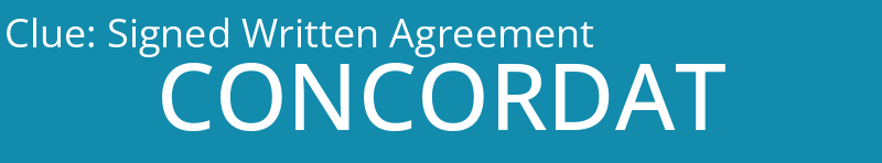 Signed Written Agreement