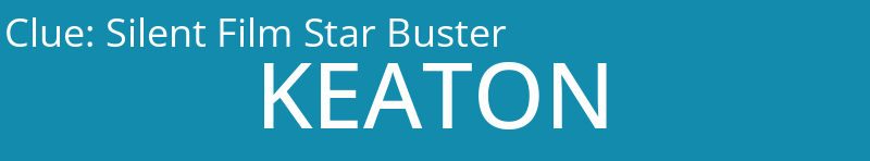 Silent Film Star Buster
