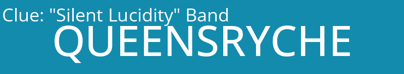 "Silent Lucidity" Band