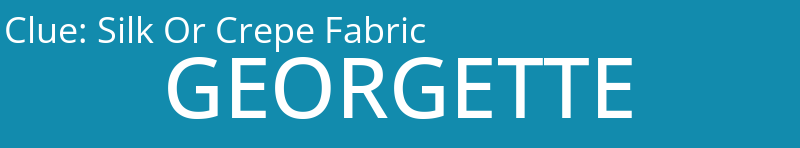 Silk Or Crepe Fabric