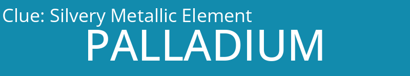 Silvery Metallic Element