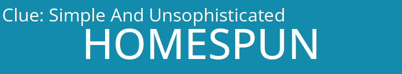 Simple And Unsophisticated