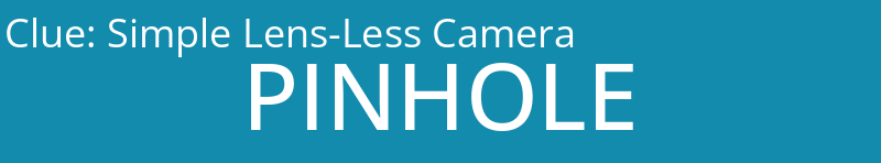 Simple Lens-Less Camera