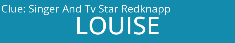 Singer And Tv Star Redknapp