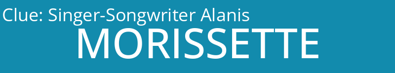 Singer-Songwriter Alanis