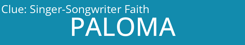 Singer-Songwriter Faith