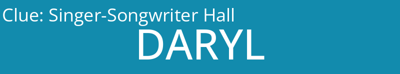 Singer-Songwriter Hall