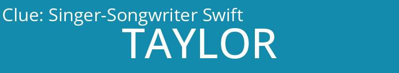 Singer-Songwriter Swift