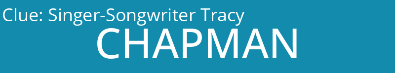 Singer-Songwriter Tracy