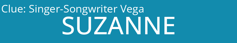 Singer-Songwriter Vega