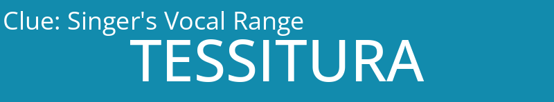 Singer's Vocal Range