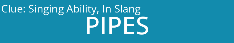 Singing Ability, In Slang