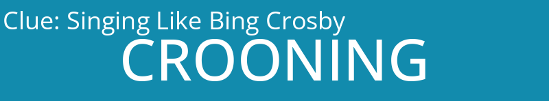 Singing Like Bing Crosby