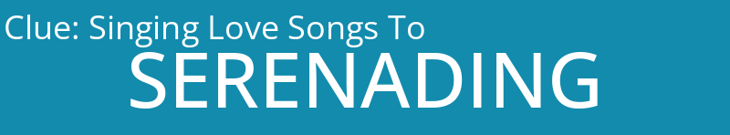 Singing Love Songs To