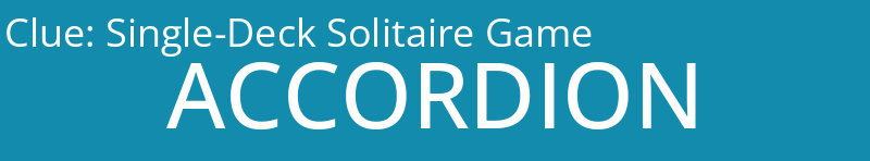 Single-Deck Solitaire Game