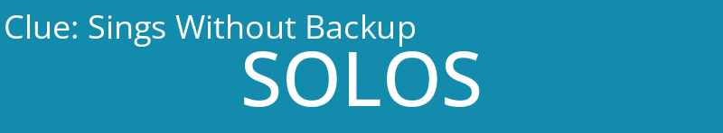 Sings Without Backup