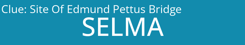 Site Of Edmund Pettus Bridge