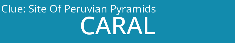 Site Of Peruvian Pyramids