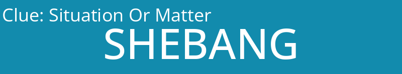 Situation Or Matter