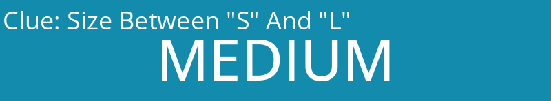 Size Between "S" And "L"