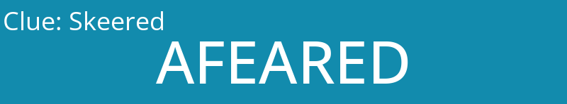 Skeered