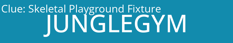 Skeletal Playground Fixture