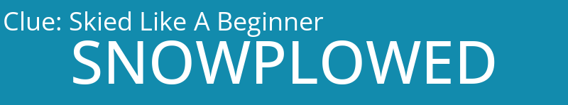 Skied Like A Beginner