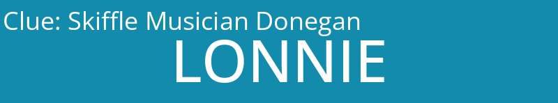 Skiffle Musician Donegan
