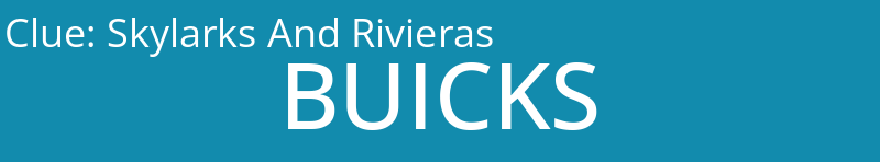 Skylarks And Rivieras