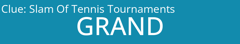 Slam Of Tennis Tournaments