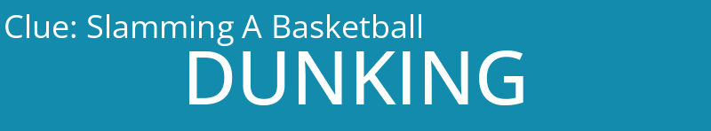 Slamming A Basketball