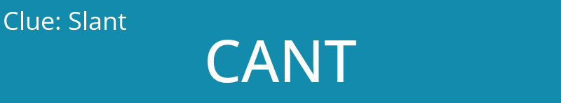 Slant