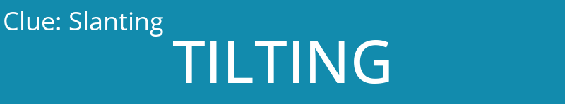 Slanting